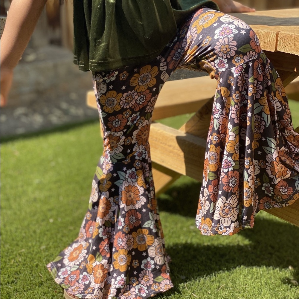 Boho Fall Bell Bottoms
